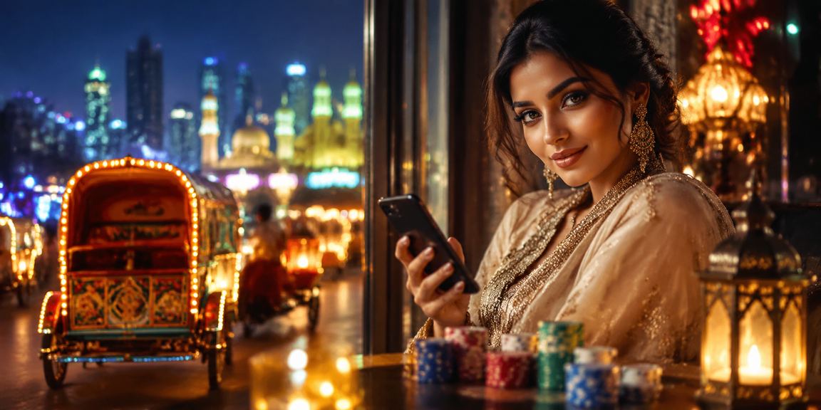 ঢাকার মোবাইল ক্যাসিনো ইদ ফেস্টিভ্যালের দৃশ্য
